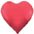 xx bfk balon foliowy serce matowy czerwony 65 165 cm