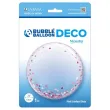 xx bfk balon takara deco pink confetti dots 24