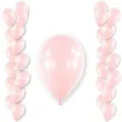 xx bl balon 11 rnd macaron pink rose 50 szt