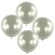 xx bl balon 24 rnd satin luxe platinum 4 szt
