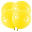 xx bl balon 24 rnd standard yellow sunshine 4 szt