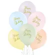 xx bl balony d11 happy birthday 1c2s 6 szt