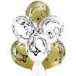 xx bl balony d11 marble 1c5s 6 szt