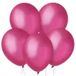 xx bl balony decomex 11 metallic fuchsia 100 szt
