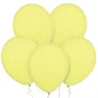 xx bl balony decomex 11 pastel yellowish 100 szt