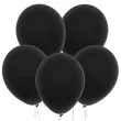 xx bl balony decomex 18 pastel black 25 szt