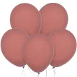 xx bl balony decomex 18 pastel rose wood 25 szt