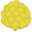 xx bl balony decomex 18 pastel yellow 25 szt
