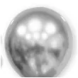 xx bl balony decomex 5 luster silver 100 szt