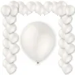 xx bl balony decomex 5 metallic pearl white 100 szt