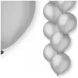 xx bl balony decomex 5 metallic silver 100 szt
