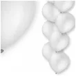 xx bl balony decomex 5 metallic white 100 szt