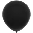 xx bl balony decomex 5 pastel black 100 szt