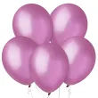 xx bl balony decomex 9 metallic light pink 100 szt