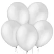 xx bl balony decomex 9 metallic white 100 szt