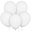 xx bl balony decomex 9 pastel white 100 szt