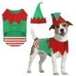 xx christmas elf dog size s