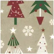 xx christmas trees on kraft