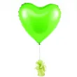 xx ciezarek do balonow foliowy jasny zielony 1 op 4 szt