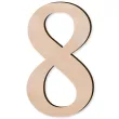 xx cyfra drewniana times 8 rozm l