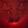 xx dekoracja halloween pajak led gumowy 12x12 cm
