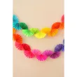xx girlanda papierowa teczowe wachlarze 2 5m mix