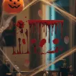 xx halloweenowa dekoracja elektrostatyczna krew