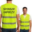 xx kamizelka odblaskowa sponsor imprezy