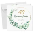 xx kartka okolicznosciowa rocznica slubu 40