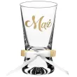 xx kieliszek do wodki maz gold wedding z kokardka