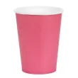 xx kubeczki papierowe ciemny rozowy 250ml 1 op 6 szt