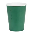 xx kubeczki papierowe ciemny zielony 250ml 1 op 6 szt