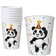 xx kubeczki papierowe daisy panda happy birthday x8