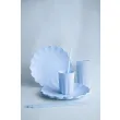 xx kubeczki plastikowe falbanka 220 ml blekitny 1 op 4 szt