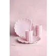 xx kubeczki plastikowe falbanka 220 ml rozowy 1 op 4 szt