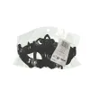 xx maska karnawalowa 17x9 cm czarny
