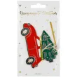 xx metalowa zawieszka dekoracyjna swiateczne autko 9x6 5 cm mix