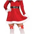 xx mrs claus adult 42 44 l velvet