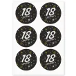 xx naklejki 18 urodziny glamour birthday
