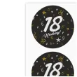 xx naklejki 18 urodziny glamour birthday