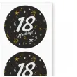 xx naklejki 18 urodziny glamour birthday