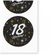 xx naklejki 18 urodziny glamour birthday
