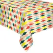 xx obrus papierowy romby mix 180 x 120 cm