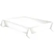 xx obrus papierowy white 120 x 180 cm