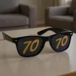 xx okulary 70 urodziny glamour birthday