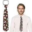 xx plaid christmas tie 45 cm