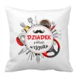 xx poszewka na poduszke dziadek potrafi wszystko 40 x 40 cm