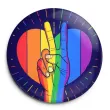 xx przypinka lgbt solidarnosc