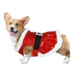 xx sequin christmas costume dog size m