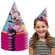 xx stai czapeczki papierowe minnie 6 szt